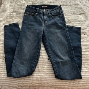 Good American Good Legs high waisted jeans size 0/25